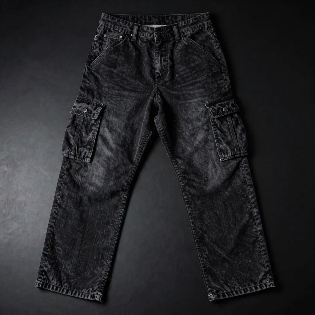 1531 Raw Denim Utility Cargo Pants